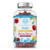 Iron Gummies with Added Vitamin C - 60 Natural Cherry Flavour Chewable Yummy Gummies - 2 Month Supply - efficient Absorption and gentler Digestion Formula - Made in The UK view 1