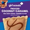 Pop-Tarts Girl Scout Toaster Pastries, Breakfast Foods, Kids Snacks, Frosted Coconut Caramel, 13.5oz Box (8 Pop-Tarts) view 2