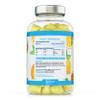 Vitamin D3 Gummies 25g 1000IU - 60 Natural Lemon Flavour Chewable Yummy Gummies - 2 Month Supply - Made in The UK view 2