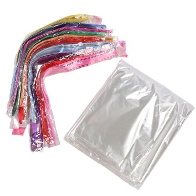 100Pcs Clear Present Bag, Cellophane Treat Goodie Bags Party Favor Packaging, Mug Wrapping Food Storage for Holiday Present Dolls, Versatile Clear Packaging Bag