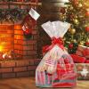 100Pcs Clear Present Bag, Cellophane Treat Goodie Bags Party Favor Packaging, Mug Wrapping Food Storage for Holiday Present Dolls, Versatile Clear Packaging Bag view 3