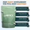 After Party Recovery Capsules | Wonky Rebalance + Restore | Wake Up Fresh Not Wrecked | NAC, Electrolytes, B Vitamins | Night + Morning Formula | 10 Servings view 3