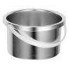 FRCOLOR Wax Warmer Replacement Container 500ml Capacity Metal Inner Pot Silicone Handle Designed for Home and Professional Hair Removal High-temperature Resistant view 1