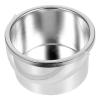 FRCOLOR Wax Warmer Replacement Container 500ml Capacity Metal Inner Pot Silicone Handle Designed for Home and Professional Hair Removal High-temperature Resistant view 4