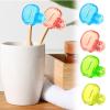 Travel Toothbrush Head Covers - Brush Protective Cap,4 Packs Portable Cover For Adults Kids For Household Travel, Camping, Bathroom, School, Business view 3