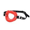 Red O-Shaped Lip Restraints Ball Mouth Plug Silicone Durable Material Suitable for Mouth Opening view 4
