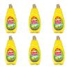 Washing Up Liquid 600ml - Lemon Fresh - Now Available In a Washing Up Liquid! Ready To Degrease Pots And Pans - Pack of 6 x 600ml view 1