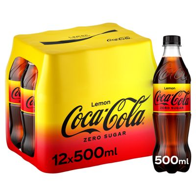 Coke Zero Lemon 12x500ml