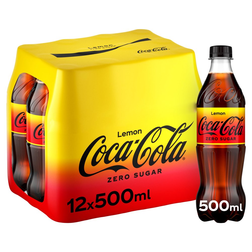 Coke Zero Lemon 12x500ml