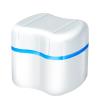Retainer Cleaner Case,Denture Leak Proof Container Case | Travel Retainer Bath Case, Portable Denture Cleaning Box for Night Guard, Nipple view 1