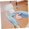 BCOATH 3pcs Soak Retainer Case for Daily Use Denture Container Portable Retainer Case for Travel Denture Box Storage Accessories for Bath view 3