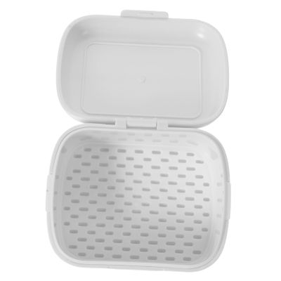 KOMBIUDA 3pcs Denture Box Portable Retainer Holder Denture Case for Travel Outdoor Use