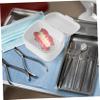 KOMBIUDA 3pcs Denture Box Portable Retainer Holder Denture Case for Travel Outdoor Use view 3