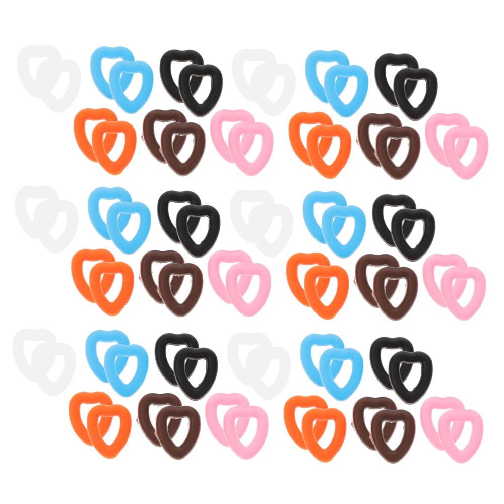 Anneome 30pairs Comfortable Slip Glasses Ear Hooks Silicone Eyeglass Grips Skid for Boys and Girls Adults