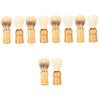 WOONEKY 5sets Wood Handle Shaving Brush for Men Shave Brush Gentleman's Present Travel-friendly 2pcs*5 view 1