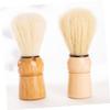 WOONEKY 5sets Wood Handle Shaving Brush for Men Shave Brush Gentleman's Present Travel-friendly 2pcs*5 view 3