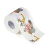 Santa Claus Toilet Paper Christmas Toilet Paper Santa Claus Printed Toilet Paper Roll Tissue Xmas Supplies for Bathroom Decor Festive Party Decor Novelty Gifts view 2