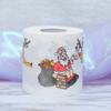 Santa Claus Toilet Paper Christmas Toilet Paper Santa Claus Printed Toilet Paper Roll Tissue Xmas Supplies for Bathroom Decor Festive Party Decor Novelty Gifts view 4