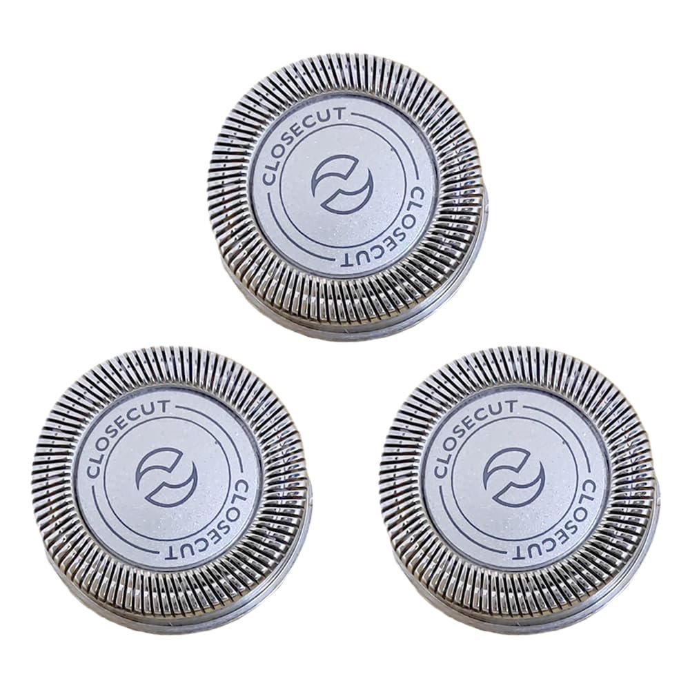 HQ4 3pcs Shaver Replacement Shaver Heads Electric for Philips PQ182 206 226190YQ6008 6308 Shaving Blades Stainless Steel Cutting Heads