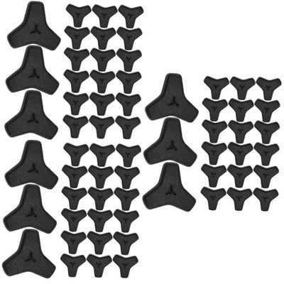 Healeved 60pairs Silicone Glasses Retainer Non-slip Ear Hooks Prevent Slippage Comfortable Fit for Eyewear Replaceable Eyeglass Grips for Daily Use