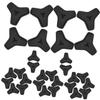 Healeved 60pairs Silicone Glasses Retainer Non-slip Ear Hooks Prevent Slippage Comfortable Fit for Eyewear Replaceable Eyeglass Grips for Daily Use view 3