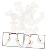 Healeved 60pairs Silicone Glasses Nose Pads Supple Nose Pads for Glasses Support for Optical Repair Parts and Supplies Use While Wearing view 4