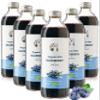 LOOV Organic Wild Blueberry Juice, 100% Pure Juice, Not from Concentrate, Cold Pressed From Wild-Crafted Nordic Blueberries, No Added Water or Sugar, 6 x 500ml view 1