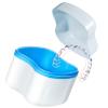 Denture Case, Denture Case For Travel | Removable Denture Cleaning Case | Portable Denture Cleaning Box, Retainer Cup view 1