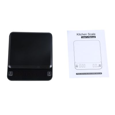Kitchen and Cafe Digital Scale Coffee Scale with Timer Light Weights 3KG/0.1G Coffee Weighing Solution Accuracy Scale