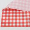 Lpitoy Paper Napkins, 100pcs Red and White Gingham Paper Serviettes Dinner Napkins for Dinner Picnic Birthday Party Christmas Decorations view 2