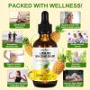 Magnesium Glycinate Supplement,Natural Magnesium Drops,Taurate,Cellulose Fiber for Cortisol,Sleep, Stress,Muscle,Brain Nerve Health-Sugar Free view 3