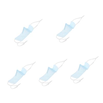 Gogogmee 5pcs Nose Non-woven Nose Bridge Pad Winter Warmer Reusable Outdoor Accessory for Cold