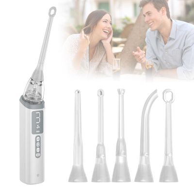 CHSUFBTY Electronic Tonsil Stone Remover Vacuum,5 In 1 Tonsil Stone Removal Kit, 3 Modes Tonsil Stone Cleaner Instant Suction Tool, Easy To Use, Fresh Breath, Mouth Cleaning Oral Care(NASA008)