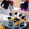 24 Pcs Halloween Cupcake Toppers Black Mouse Theme Party Cake Decoration Scary Festive Atmosphere Birthday Dessert Insert MGPFERD view 4