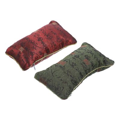 Beatifufu 2pcs Pulse Cushion for Chinese Medicine Diagnosis, Cotton Material, Supple Design to Straighten the Wrist, Lightweight and Comfortable for Hospitals and Clinics Style