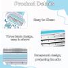 8PCS Replacement for Gillette Venus Razor Blades Women Provide Smooth and Soft Shaving for Estrid Razor Blades Refill Ensure Long Lasting Sharpness Designed for Sensitive Skin view 3