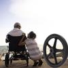 141.75 Wheelchair Rear Wheel Replacement, 1 Pair of 14inch Wheelchair Wheels, Solid Tires for Manual Wheelchairs, Walkers, Bearing: 12.7mm (1/2") view 2