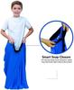 Sensory Stretchy Body Sock for Individuals with Autism, Anxiety - Deep Pressure Simulation Body Blanket - Full-Body Wrap - Snap Closure(Grau,S) view 3