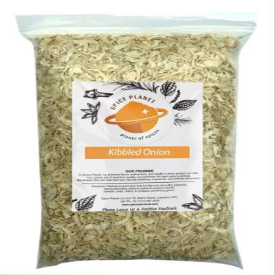 Kibbled Onion | Onion Flakes Dried Seasoning Premium Quality by Spice Planet 50g-1.9kg (50 Grams)
