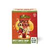 Bean Bites | Spicy Crackle Lentil Crisp 3.53 oz (100 g)-6 Pack | Round Crunchy Bites | Hot & Spicy | Plant Based Vegan Crackers, Gluten-Free Healthy Snack, Keto Chips, By Pride of India view 2