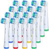 Oral B Compatible Toothbrush Head | 16 Pack | DentaDrift Electric Toothbrush Heads Compatible with Oral B Toothbrush Head | Enhanced Plaque Defense view 1