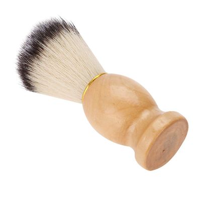 Synthetic Hair Shaving Brush For Men, Shaving Brush Portable Gentle with Superior Lather For Salon, Home and Travel Use