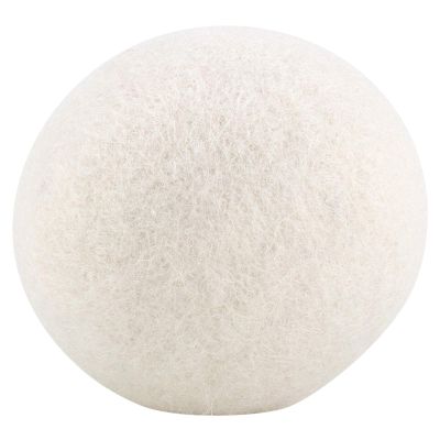 6Pcs 6cm Wool Balls, Water Absorption Eliminates Static Replacement for Dryer Sheet and Liquid Fabric Softener