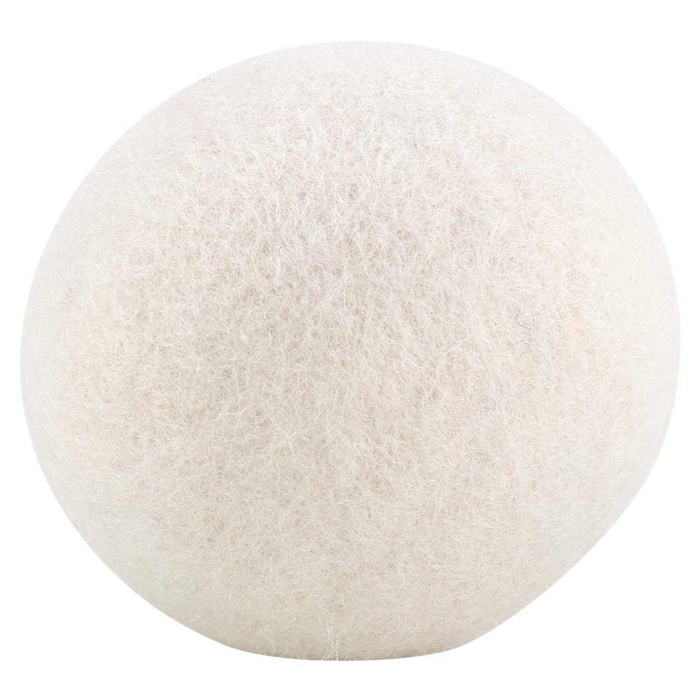 6Pcs 6cm Wool Balls, Water Absorption Eliminates Static Replacement for Dryer Sheet and Liquid Fabric Softener