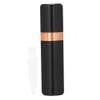 Facial Hair Remover for Women, Lipstick-Shaped Hair Remover with LED Light Compact for Women, with LED Light, for Full-Body Use (Gloss Black) view 3