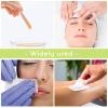 Healeved Waxing Strips and Waxing Sticks for Hair Removal 100 Strips and 100 Wooden Applicator Sticks Body and Face Hair Removal Suitable for Sensitive Skin view 2