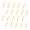 Reusable Golden Acrylic Craft Sticks for Children 20pcs Ice Cream view 1