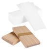 CANIGHT Hair Removal Wax Strips Sticks Set 200 Pcs Wood Applicators Non-woven Strips for Facial Hair Soft Hard Wax view 1