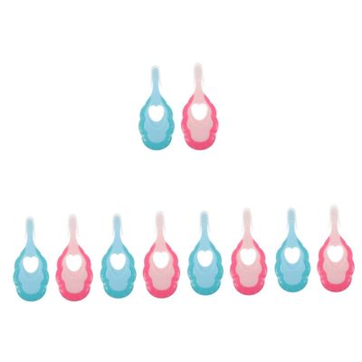 Healeved 10pcs Boys and Girls Toothbrushes Soft Manual Travel Teeth Boy Girl Brush Portable Accessory for Daily Use