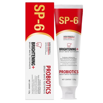 120g MS DRWIKEY Probiotics Bright White Toothpaste, Ms Drwikey Toothpaste Sp-6 Brightening, SP-6 Ultra whitening Toothpaste, Ms Drwikey Super Probiotic-6 Toothpaste Sp6 (1pcs)
